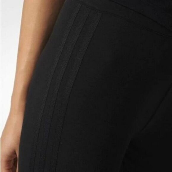 ADIDAS | Originals Train Snap Crop Leggings Black Sz XL - Picture 14 of 15
